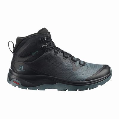 Dámské Trekové Boty Salomon VAYA MID GORE-TEX Tmavě Blankyt/Černé Výprodej SA45017-625